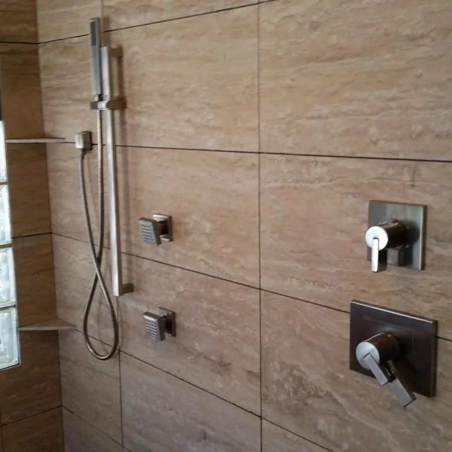 Shower fixture installation for Water Heater Replacement in Glendale